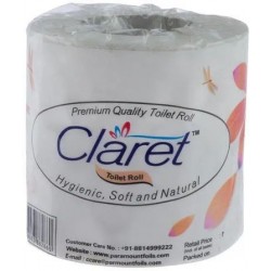 CLARET TOILET ROLL 2 PLY