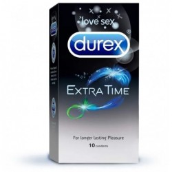 DUREX EXTRA TIME 10 CONDOMS