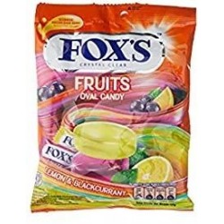 FOX CRYSTAL FRUITS OVAL CANDY