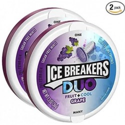 ICE BREAKERS DUO COOL GRAPE
