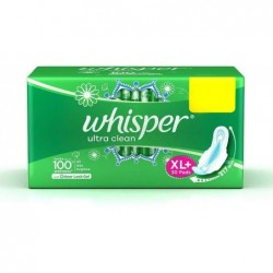 WHISPER ULTRA CLEAN  XL+30PADS