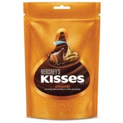 HERSHEY KISSES ALMONDS 33.6G