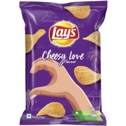 LAYS CHEESY LOVE FLAVOUR 50G