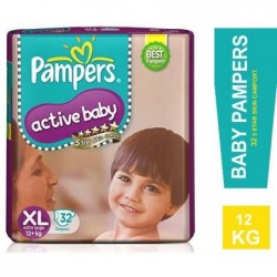 PAMPERS ACTIVE BABY XL32