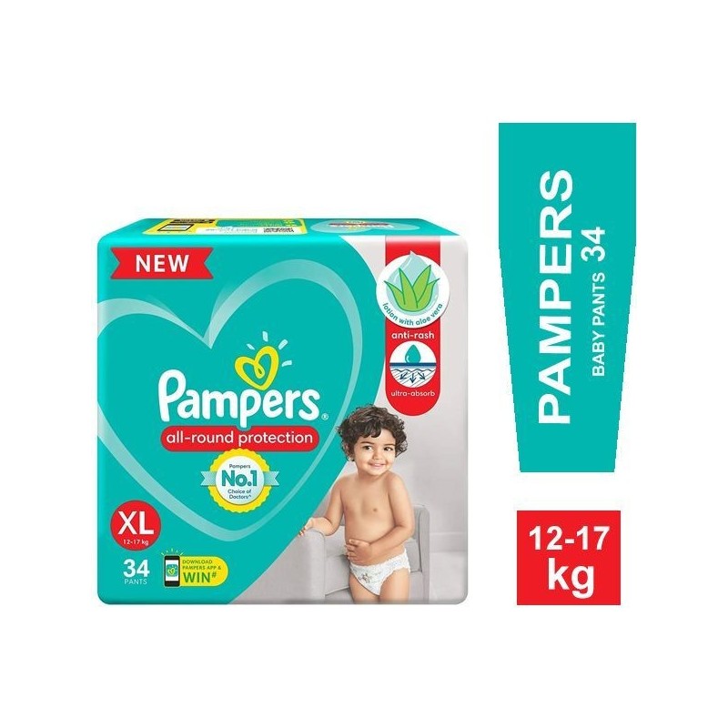 Pampers Diaper Pants XL Size 19 Count  RichesM Healthcare
