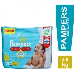 PAMPERS PANTS S 108